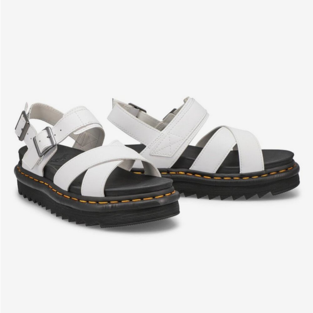 Dr Martens Voss 2 white strappy sandal